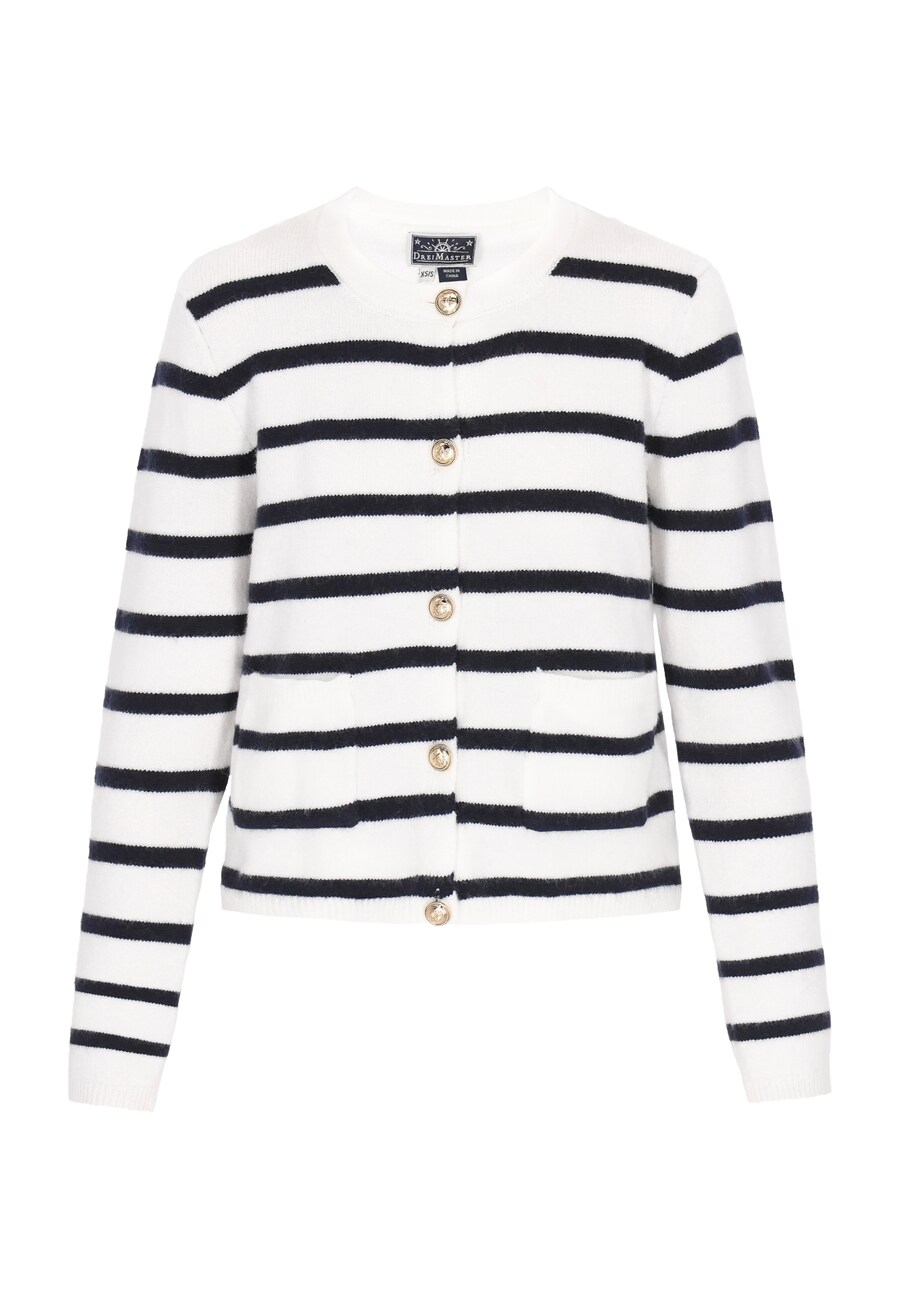 Вязаный кардиган DreiMaster Maritim, белый
Вязаный кардиган DreiMaster Maritim, белый