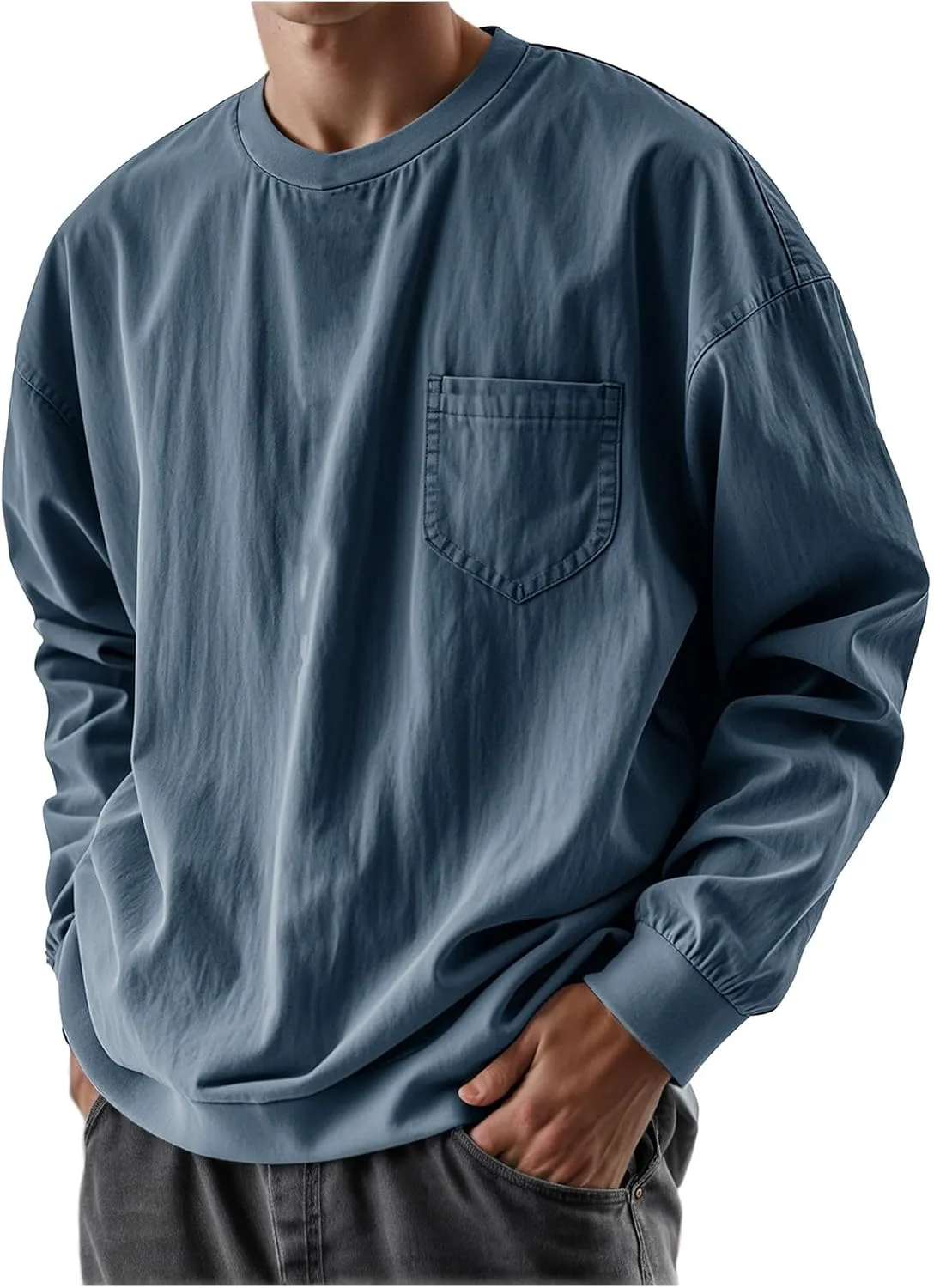 Мужская футболка оверсайз с длинным рукавом LGHLMCL
Мужская футболка оверсайз с длинным рукавом LGHLMCL