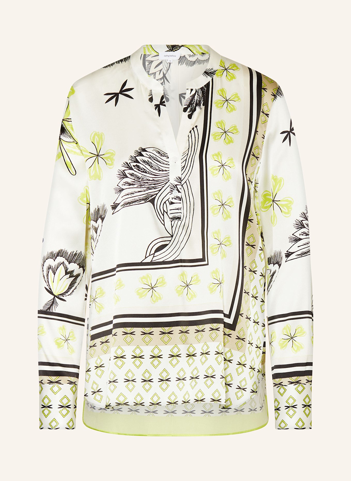 Шелковая блузка Darling Harbour, мультиколор 
Шелковая блузка Darling Harbour, мультиколор