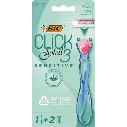 Женская бритва Click 3 Soleil Sensitive, Bic
Женская бритва Click 3 Soleil Sensitive, Bic