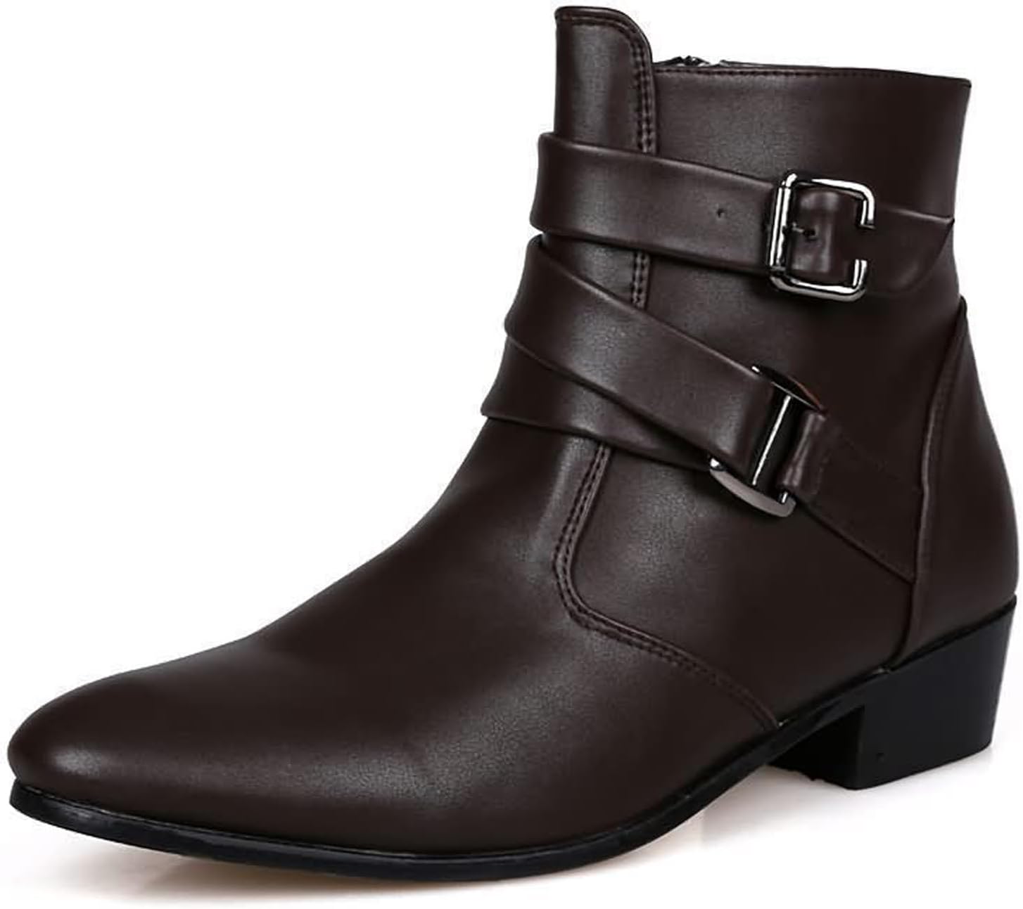 Мужские ботинки ADMLZQQ Chelsea, мотоботинки, боевые ботинки на щиколотку, мужские повседневные ботинки с боковой молнией, коричневый
Мужские ботинки ADMLZQQ Chelsea, мотоботинки, боевые ботинки на щиколотку, мужские повседневные ботинки с боковой молнией, коричневый