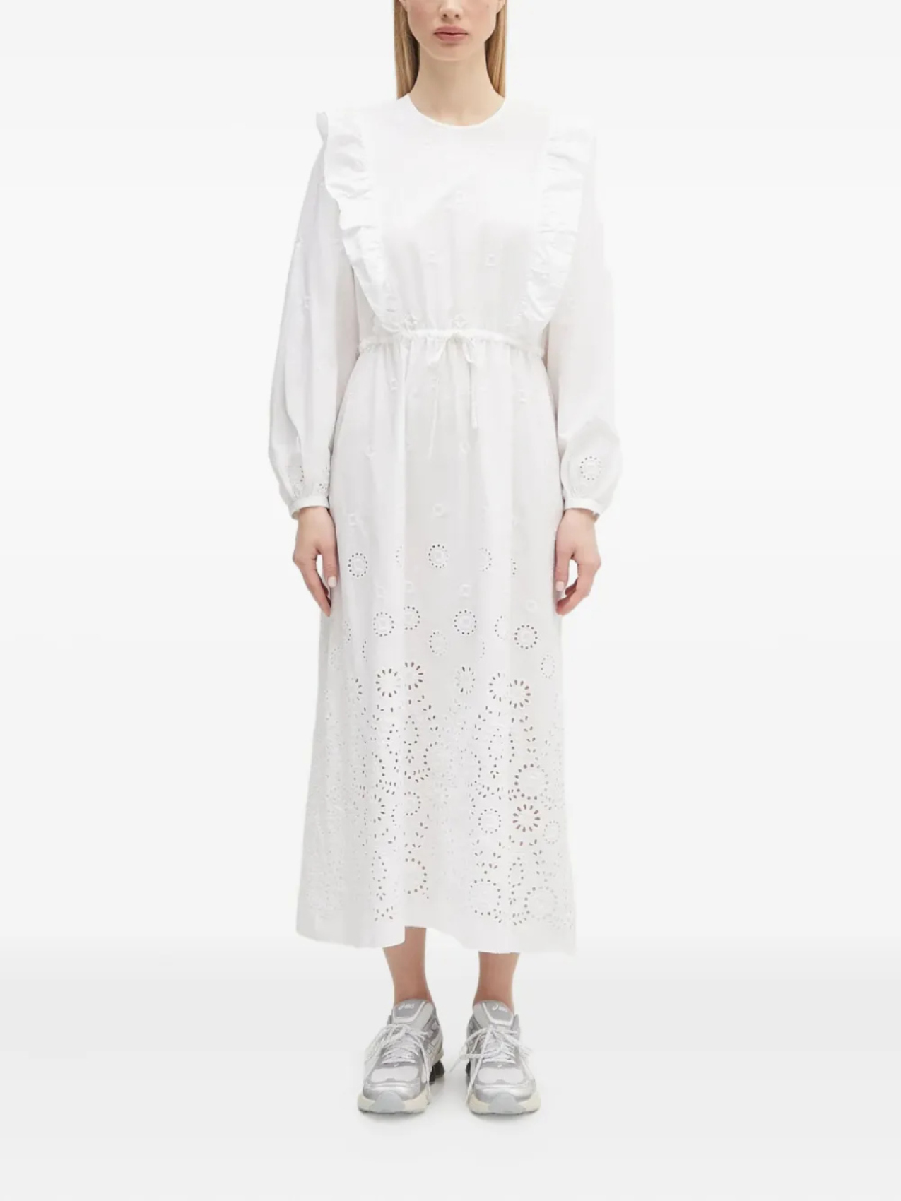 Платье миди с оборками APC Ginger A.P.C., белый
Платье миди с оборками APC Ginger A.P.C., белый