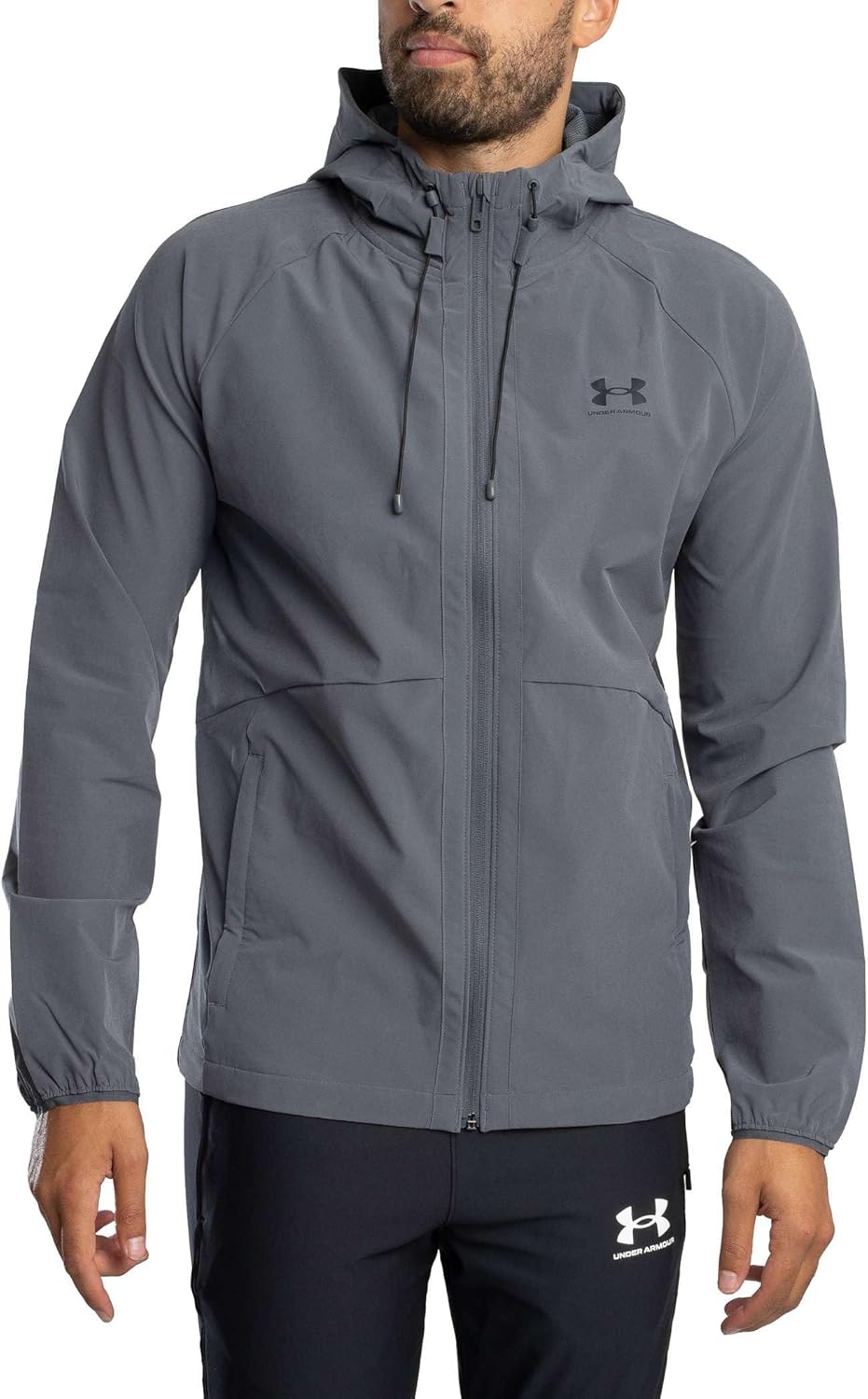 Ветровка Under Armour UA Vibe Woven 0001 - Black Small, 0025 - Castlerock
Ветровка Under Armour UA Vibe Woven 0001 - Black Small, 0025 - Castlerock