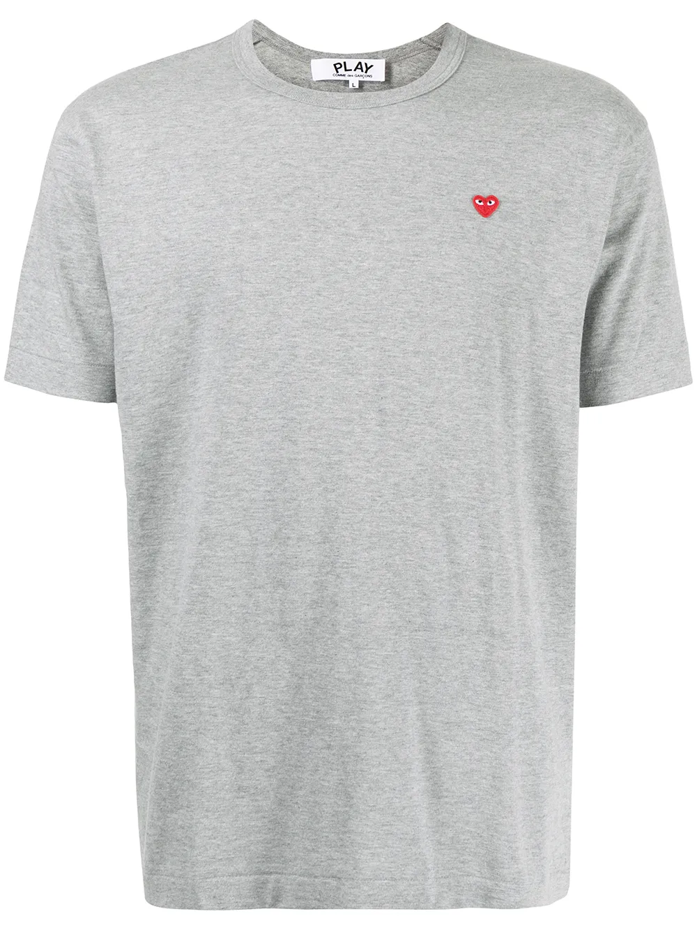 Футболка с вышивкой Comme Des Garçons Play, серый
Футболка с вышивкой Comme Des Garçons Play, серый