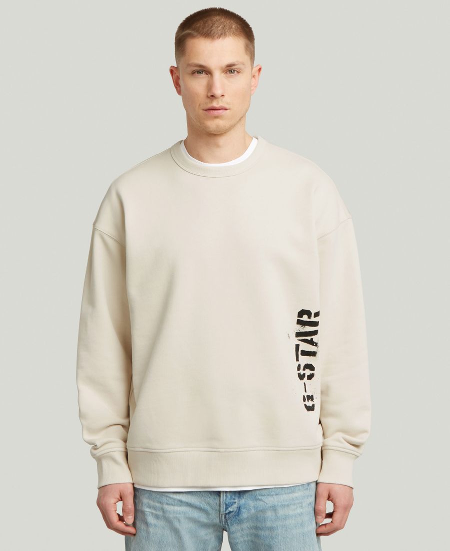 Мужская толстовка Sprayed 89 свободного кроя G-Star Raw, Ivory/Cream
Мужская толстовка Sprayed 89 свободного кроя G-Star Raw, Ivory/Cream