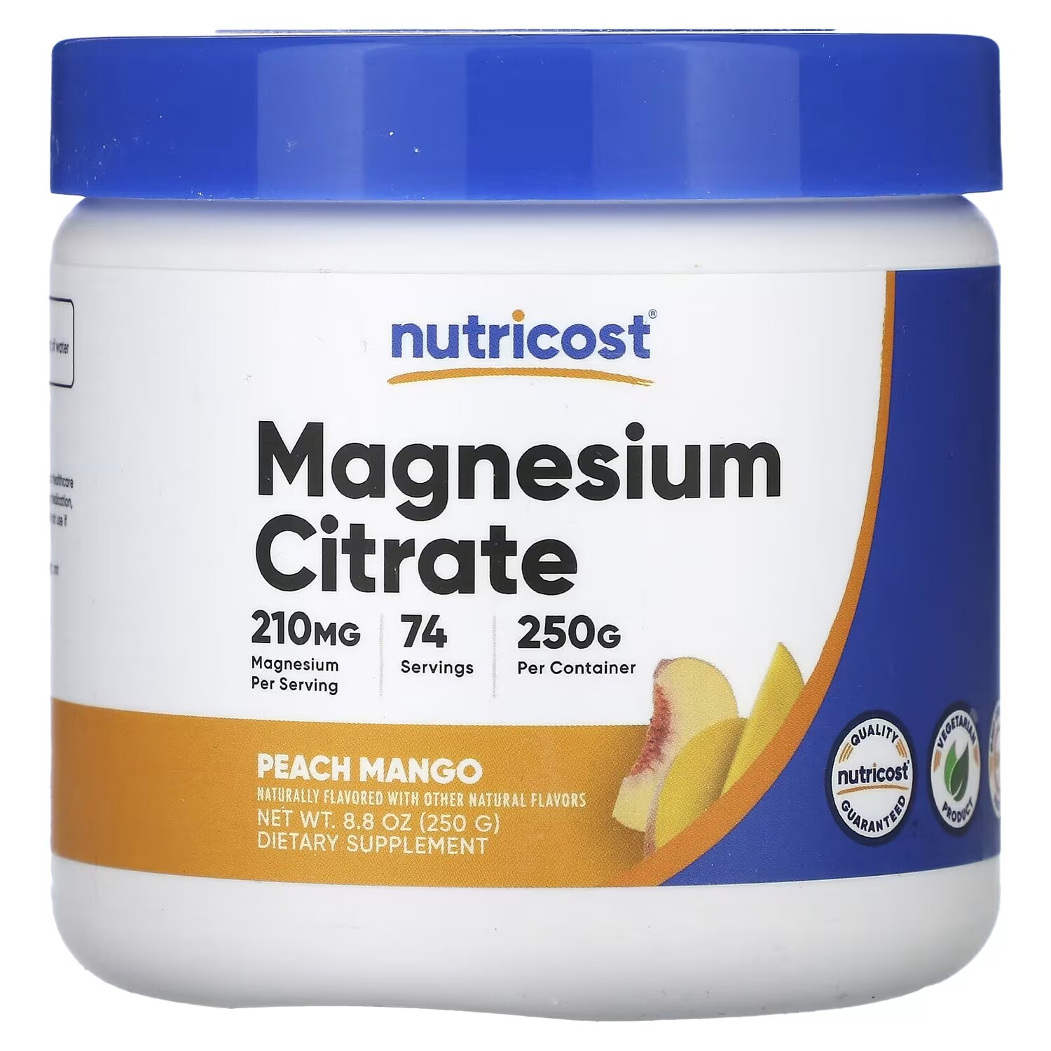 Nutricost цитрат магния персик и манго 250 г (8,8 унции)
Nutricost цитрат магния персик и манго 250 г (8,8 унции)