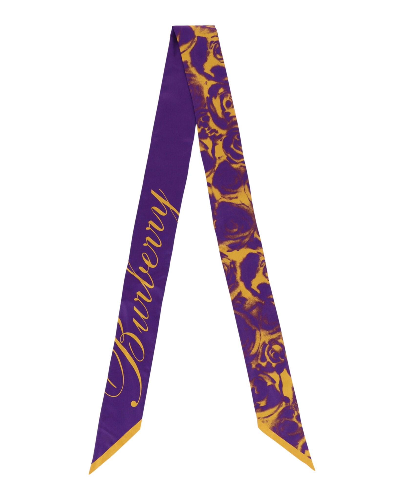 Шелковый шарф с принтом роз Burberry, цвет royal
Шелковый шарф с принтом роз Burberry, цвет royal