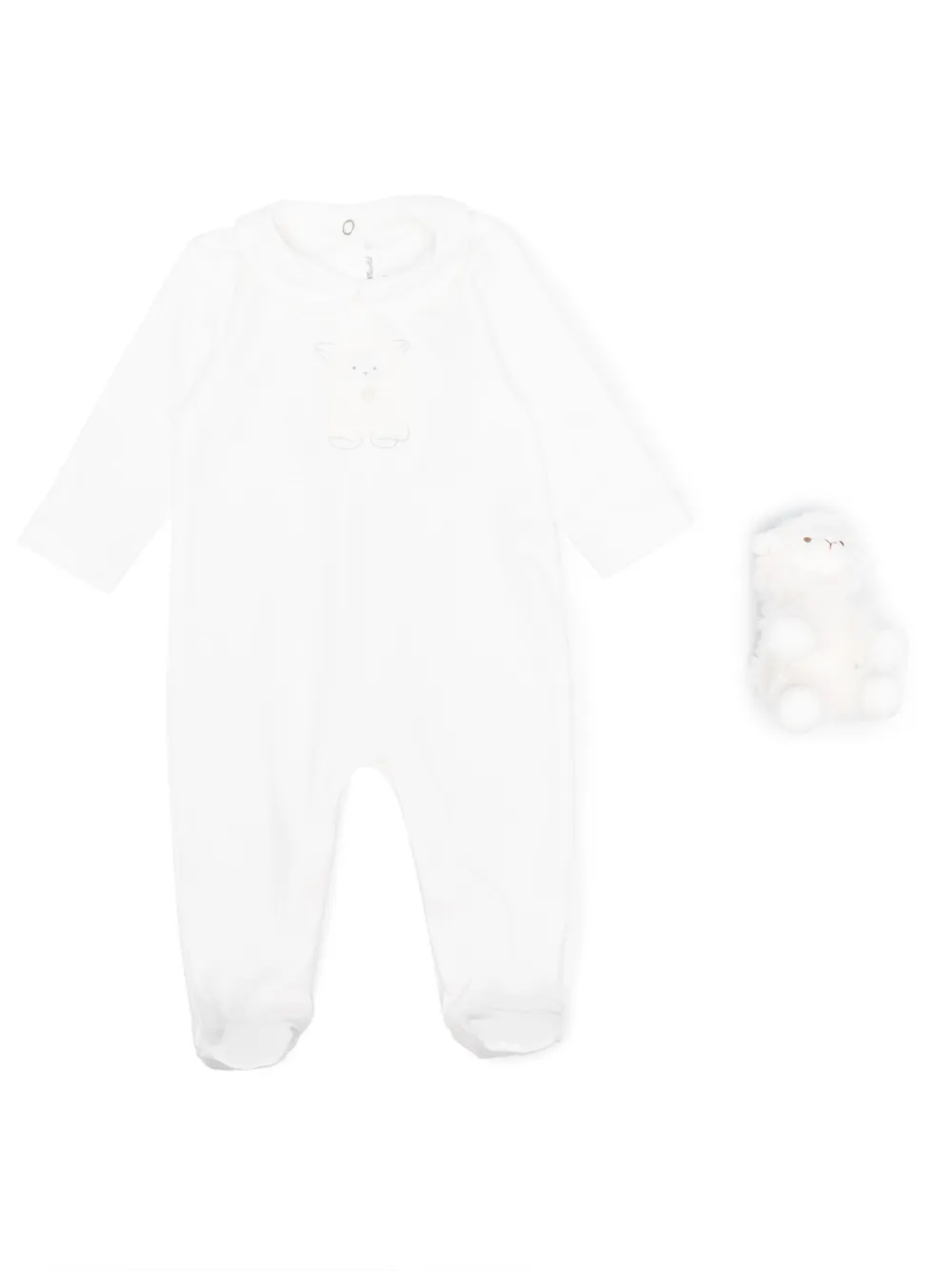 Комплект для новорожденного с графичным принтом Tartine Et Chocolat, белый
Комплект для новорожденного с графичным принтом Tartine Et Chocolat, белый