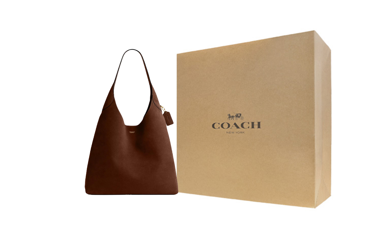 COACH Сумка Brooklyn Suede Crescent, женская большая сумка через плечо, теплый коричневый
COACH Сумка Brooklyn Suede Crescent, женская большая сумка через плечо, теплый коричневый