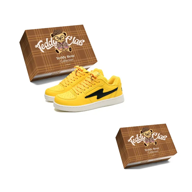 Teddy Bear Collection Низкие скейтерские кроссовки унисекс желто-черные, цвет Yellow Black
Teddy Bear Collection Низкие скейтерские кроссовки унисекс желто-черные, цвет Yellow Black
