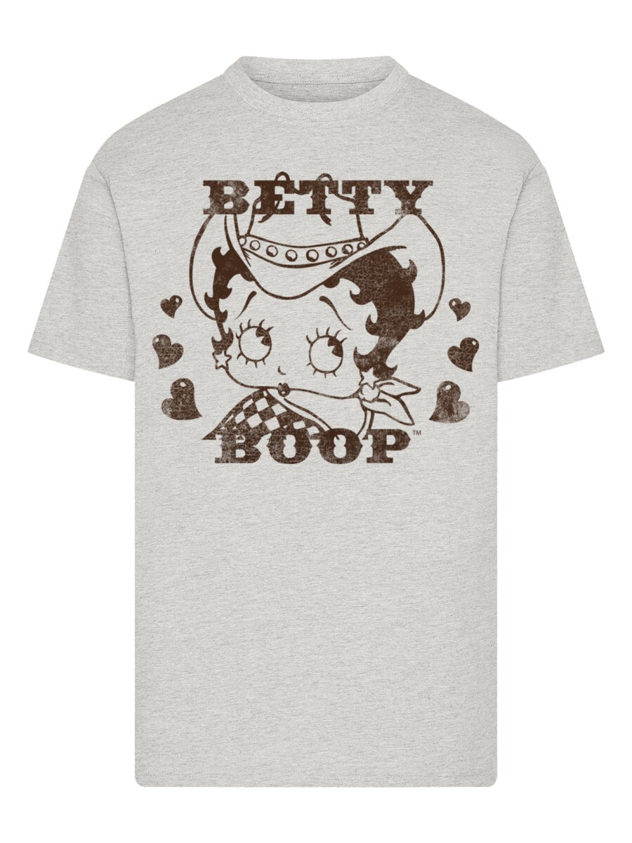 Рубашка F4NT4STIC Betty Boop Cowgirl, серый
Рубашка F4NT4STIC Betty Boop Cowgirl, серый