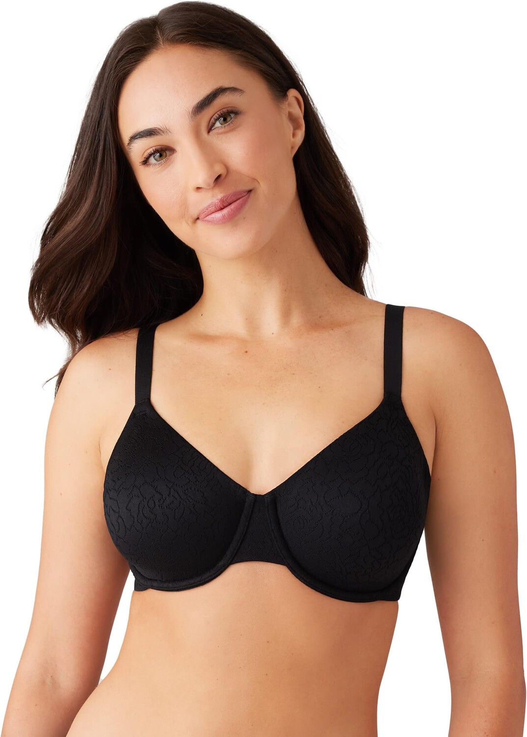 Бюстгальтер на косточках Inside Job Wacoal, черный 
Бюстгальтер на косточках Inside Job Wacoal, черный