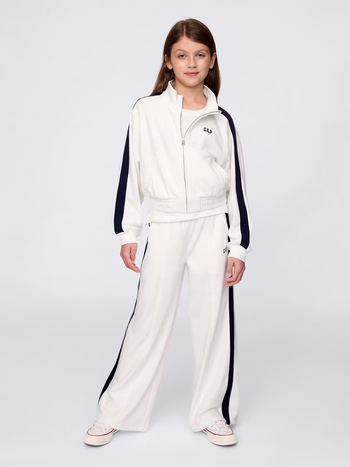 Спортивные штаны GAP, белый/темно-синий 
Спортивные штаны GAP, белый/темно-синий