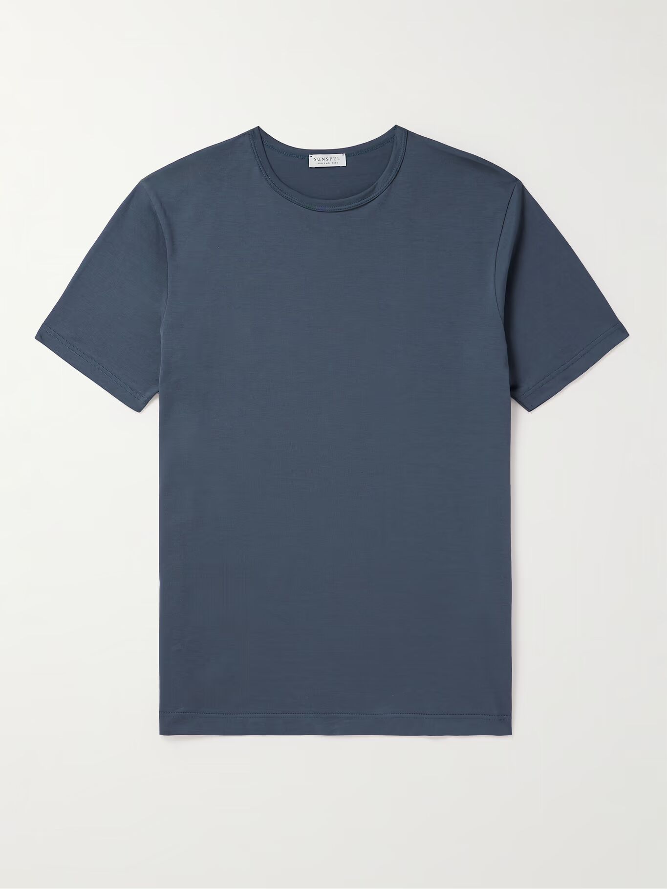 Футболка облегающего кроя из хлопкового джерси SUNSPEL, синий
Футболка облегающего кроя из хлопкового джерси SUNSPEL, синий