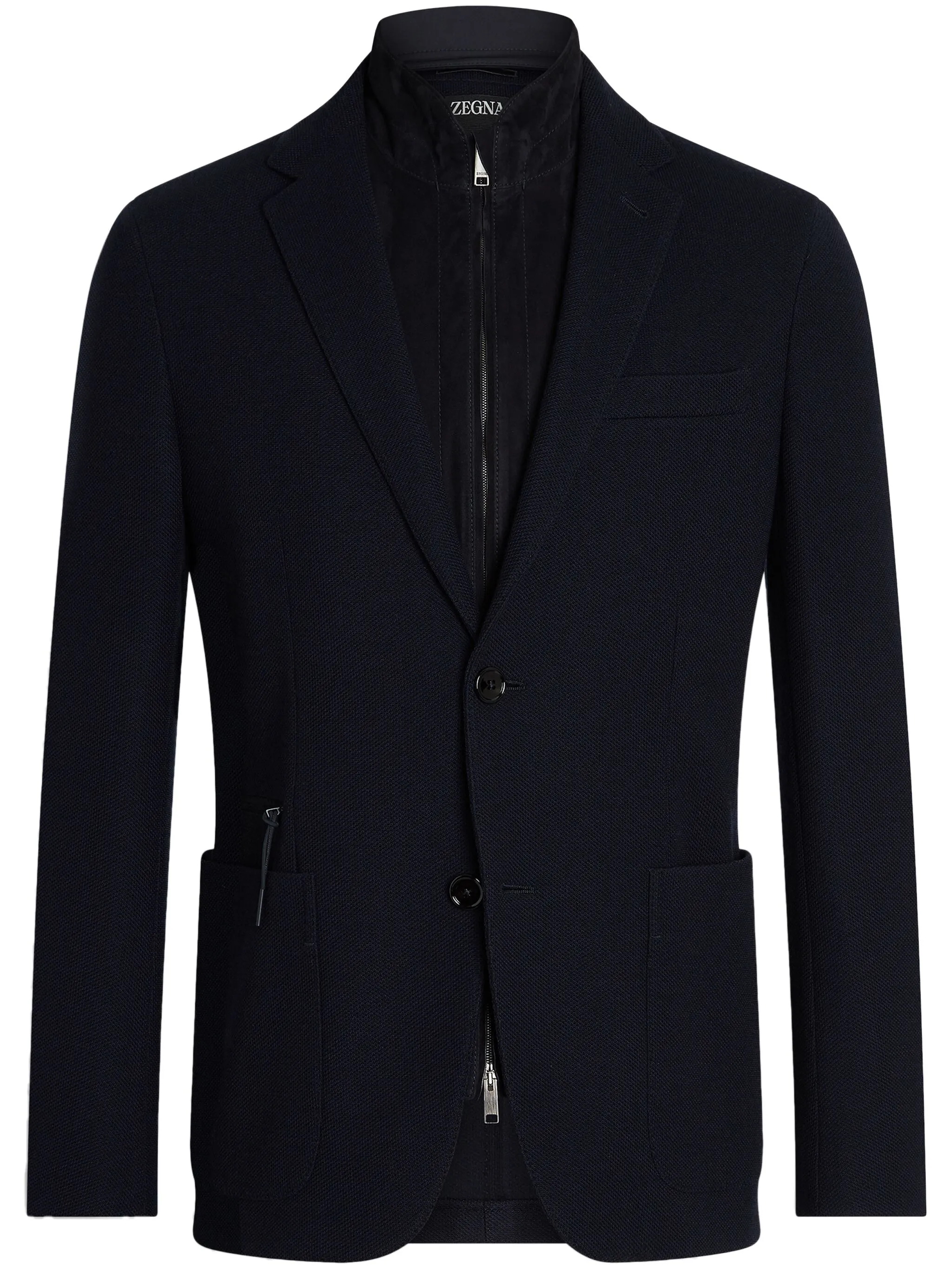 Многослойный пиджак High Performance Zegna, темно-синий
Многослойный пиджак High Performance Zegna, темно-синий
