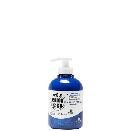 Alama Professional SOS Color&Go Electric Blue Color Mask - Питательная, восстанавливающая, светоотражающая - для натуральных, окрашенных и мелированных волос S.O.S Color & Go
Alama Professional SOS Color&Go Electric Blue Color Mask - Питательная, восстанавливающая, светоотражающая - для натуральных, окрашенных и мелированных волос S.O.S Color & Go