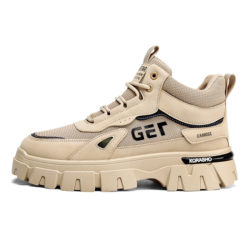 CAMOSI Мужские ботинки Martin черно-серо-хаки хаки, цвет Khaki 
CAMOSI Мужские ботинки Martin черно-серо-хаки хаки, цвет Khaki