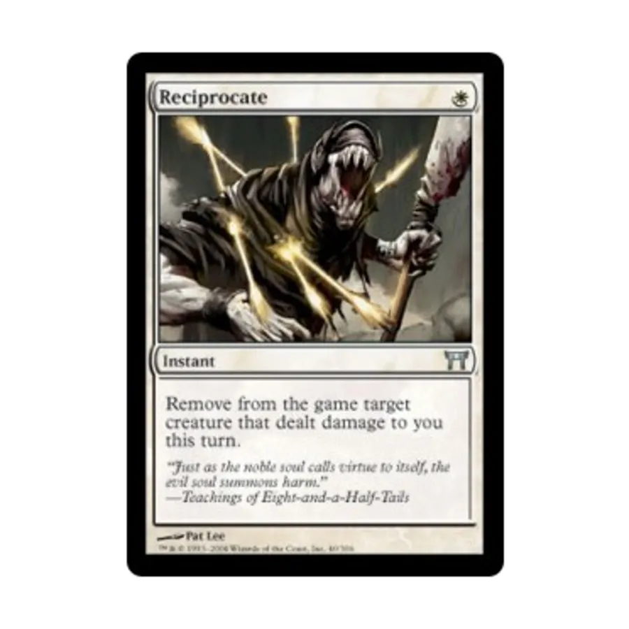 CCG Ответить взаимностью (U), MTG - Champions of Kamigawa
CCG Ответить взаимностью (U), MTG - Champions of Kamigawa