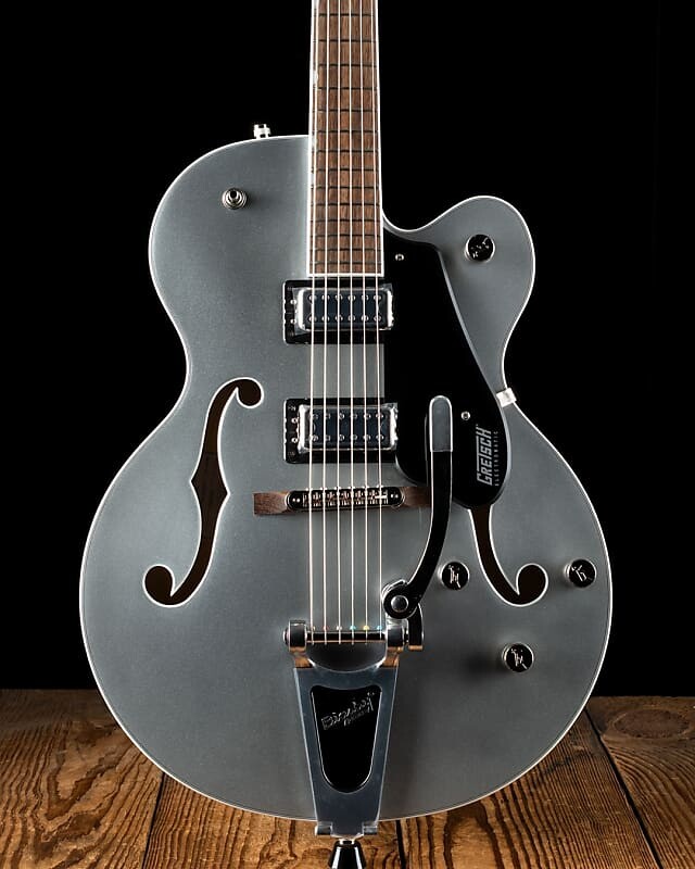 Электрогитара Gretsch G5420T Electromatic Classic Hollow Body - Airline Silver - Free Shipping
Электрогитара Gretsch G5420T Electromatic Classic Hollow Body - Airline Silver - Free Shipping
