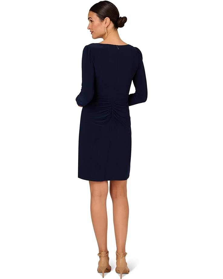 Платье Adrianna Papell Long Sleeve Strecth Jersey Side Draped Dress, цвет Midnight
Платье Adrianna Papell Long Sleeve Strecth Jersey Side Draped Dress, цвет Midnight
