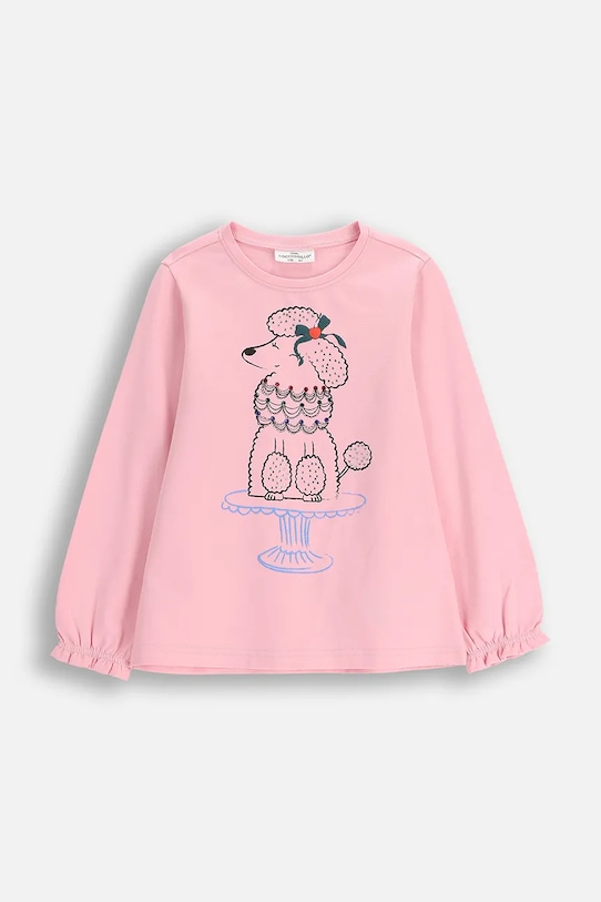 Детская хлопковая кофта с длинным рукавом Coccodrillo, розовый
Детская хлопковая кофта с длинным рукавом Coccodrillo, розовый
