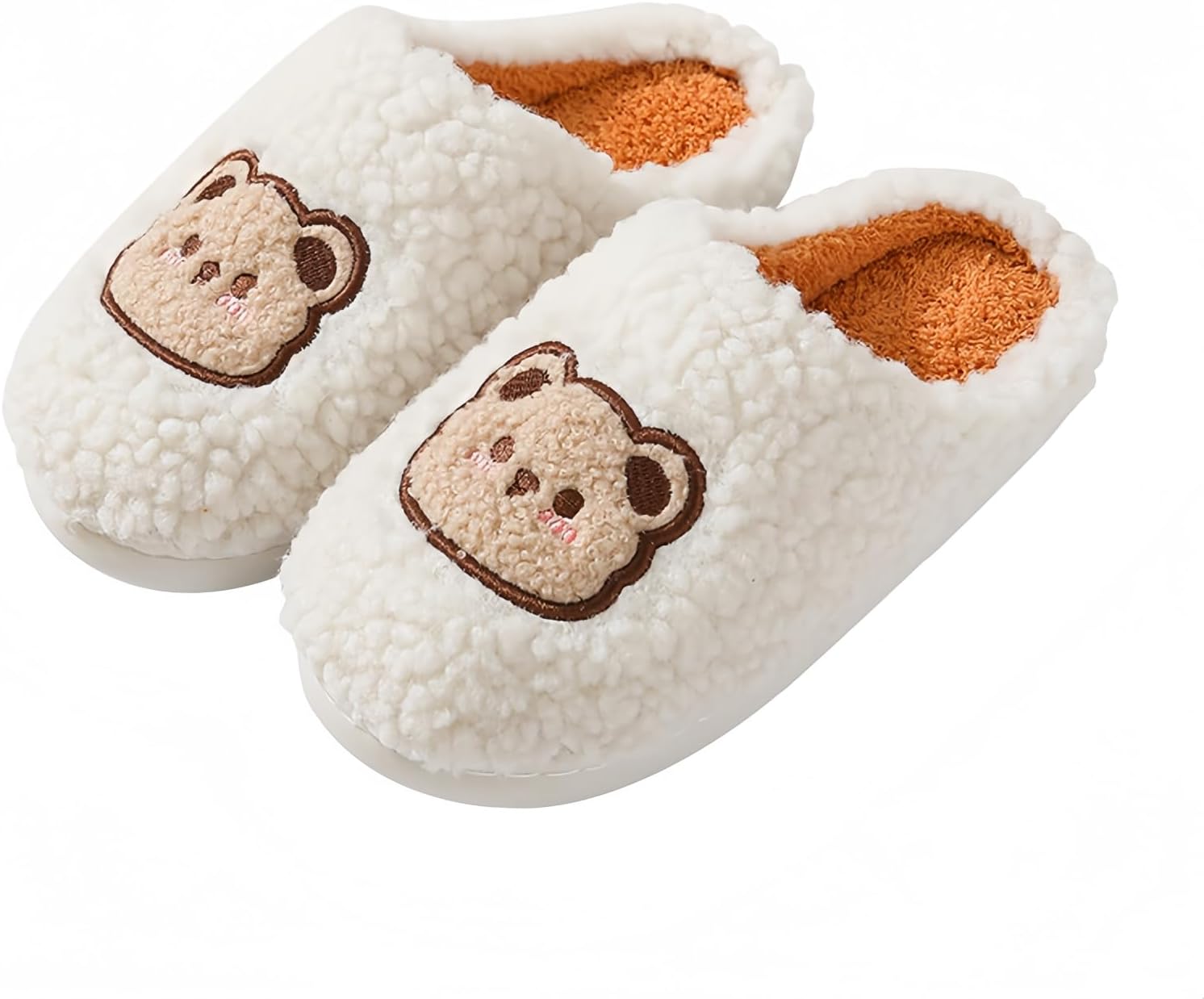 Теплые плюшевые домашние тапочки GEBUFAW с изображением милого животного для женщин и мужчин, мягкие и уютные зимние домашние тапки, белый
Теплые плюшевые домашние тапочки GEBUFAW с изображением милого животного для женщин и мужчин, мягкие и уютные зимние домашние тапки, белый