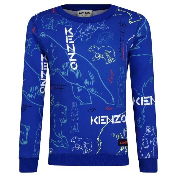 Толстовка обычного кроя Kenzo Kids, синий
Толстовка обычного кроя Kenzo Kids, синий
