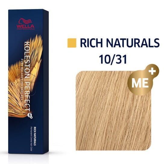 Стойкая краска для волос 10/31 60мл Wella Koleston Perfect ME+
Стойкая краска для волос 10/31 60мл Wella Koleston Perfect ME+