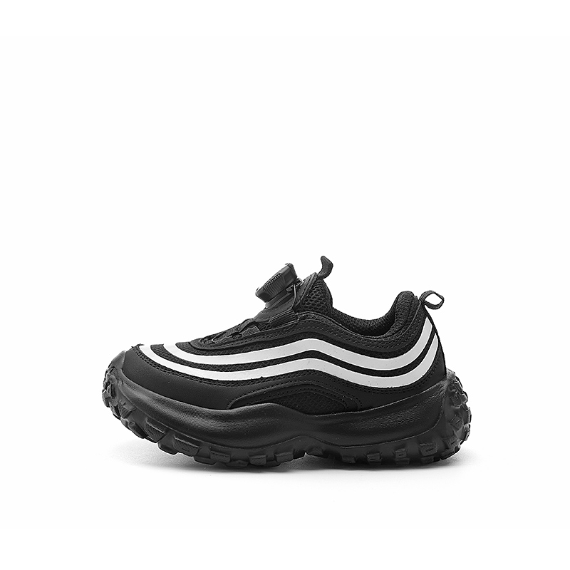 Детские повседневные нескользящие дышащие быстросохнущие легкие амортизирующие устойчивые к истиранию кроссовки Kids' Jeep, черный/белый 
Детские повседневные нескользящие дышащие быстросохнущие легкие амортизирующие устойчивые к истиранию кроссовки Kids' Jeep, черный/белый