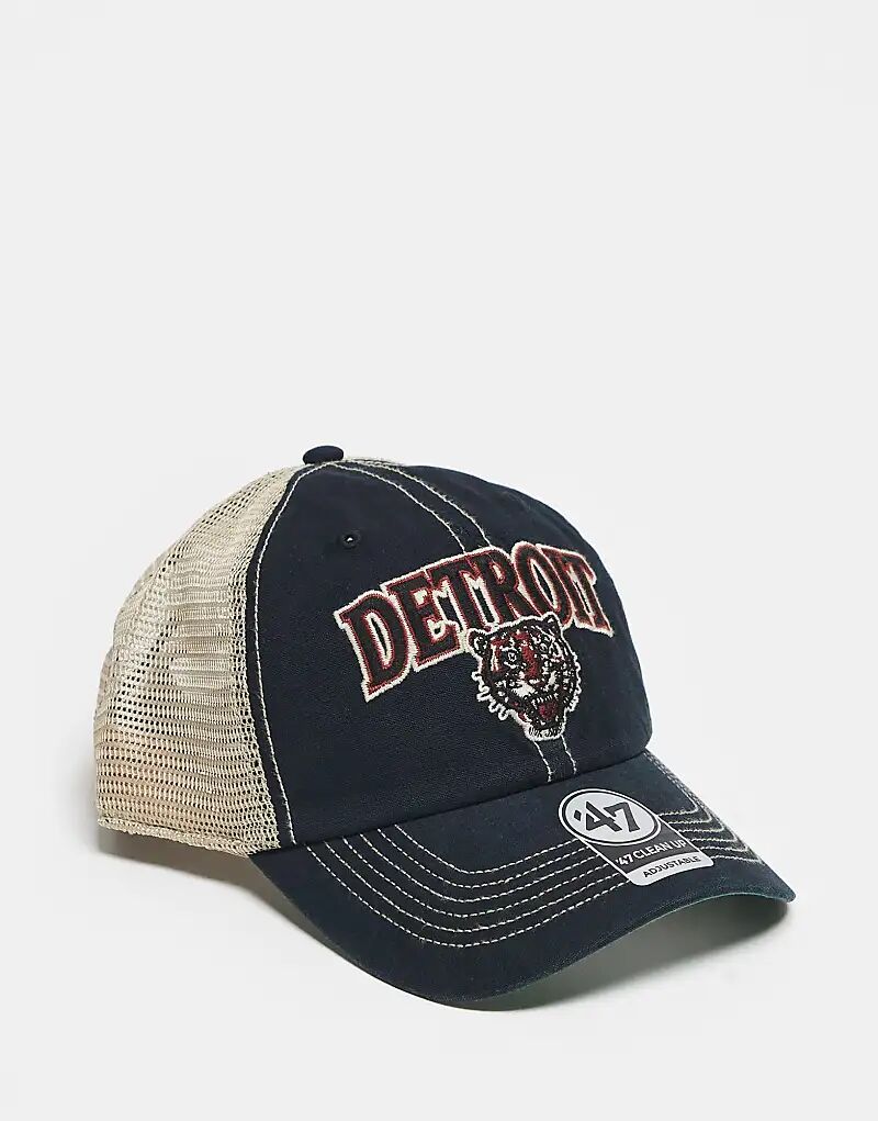 47 Brand Детройт Тайгерс кепка для уборки в темно-синем цвете
47 Brand Детройт Тайгерс кепка для уборки в темно-синем цвете