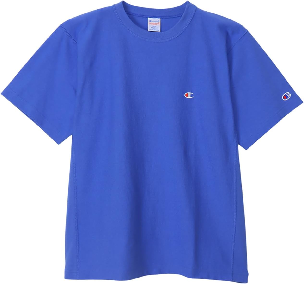 Мужская футболка Champion REVERS WEAVE(R) C3-Z320/C3-T330, короткий рукав, круглый вырез, 100% хлопок, 257 г, вышивка, логотип One Point, футболка с коротким рукавом Reverse Weave(R), синий
Мужская футболка Champion REVERS WEAVE(R) C3-Z320/C3-T330, короткий рукав, круглый вырез, 100% хлопок, 257 г, вышивка, логотип One Point, футболка с коротким рукавом Reverse Weave(R), синий
