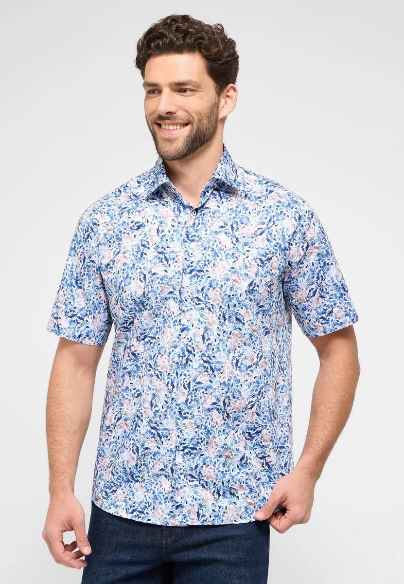 Рубашка Eterna с короткими рукавами "COMFORT FIT", синий
Рубашка Eterna с короткими рукавами "COMFORT FIT", синий