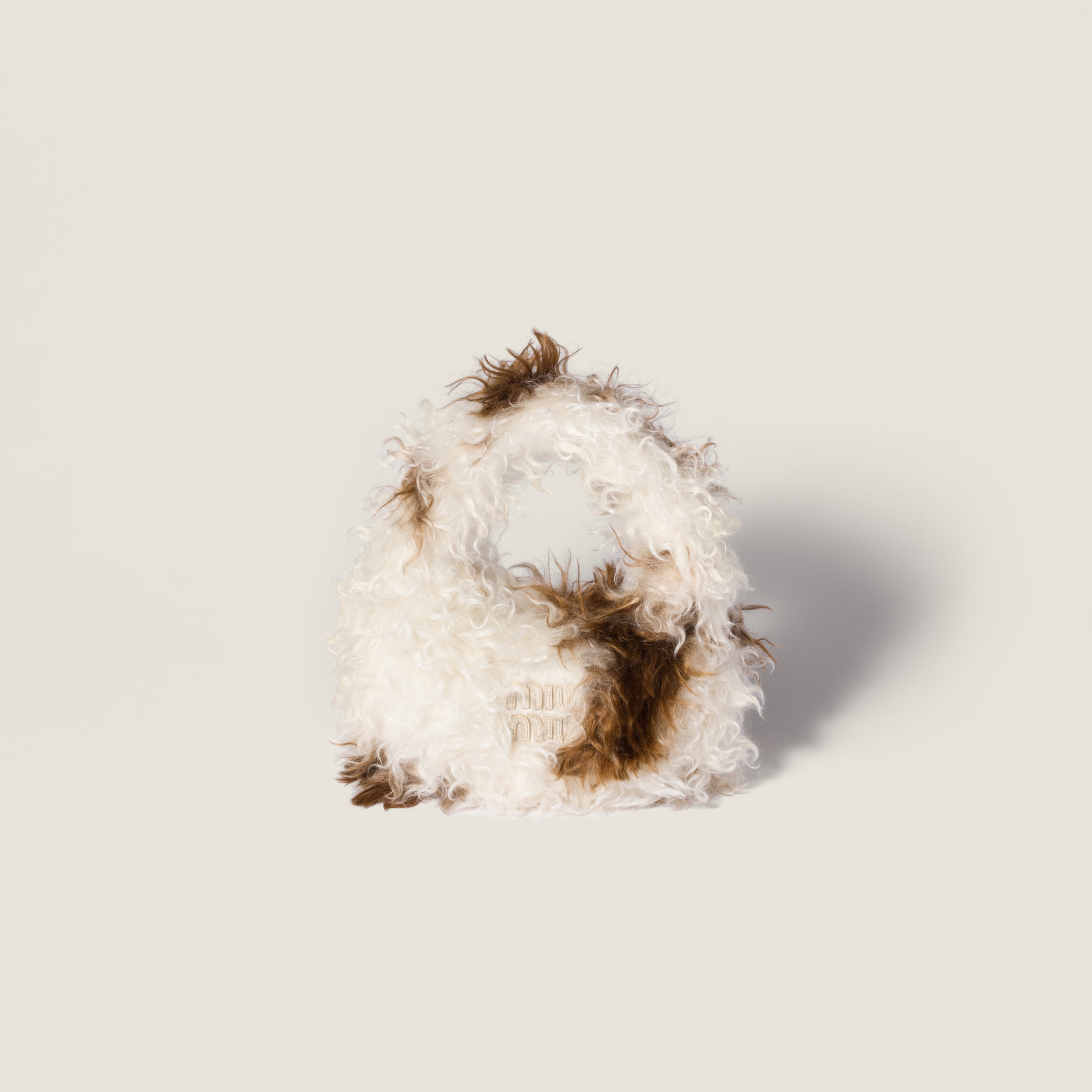 Сумка Wander из мохера MIU MIU, коричневый
Сумка Wander из мохера MIU MIU, коричневый