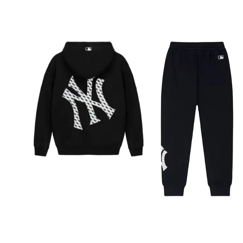 Повседневная спортивная одежда унисекс черная MLB
Повседневная спортивная одежда унисекс черная MLB