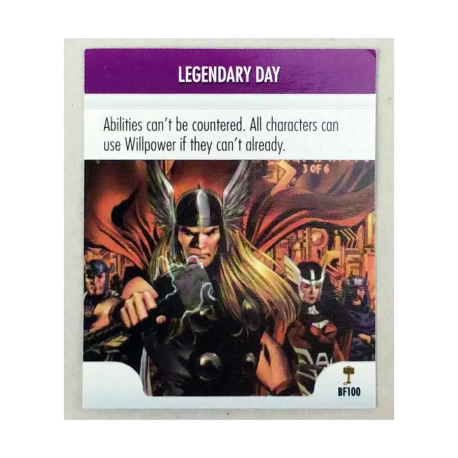 Карточка события Battlefield — «Легендарный день» (ограниченное издание), Marvel HeroClix - Hammer of Thor - Singles
Карточка события Battlefield — «Легендарный день» (ограниченное издание), Marvel HeroClix - Hammer of Thor - Singles