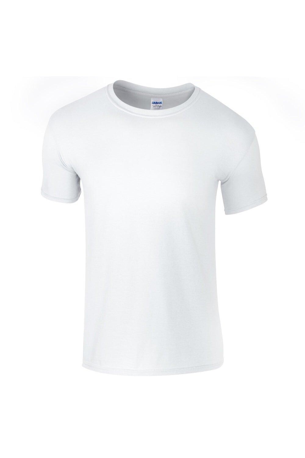 Мягкая футболка с короткими рукавами Gildan, белый
Мягкая футболка с короткими рукавами Gildan, белый