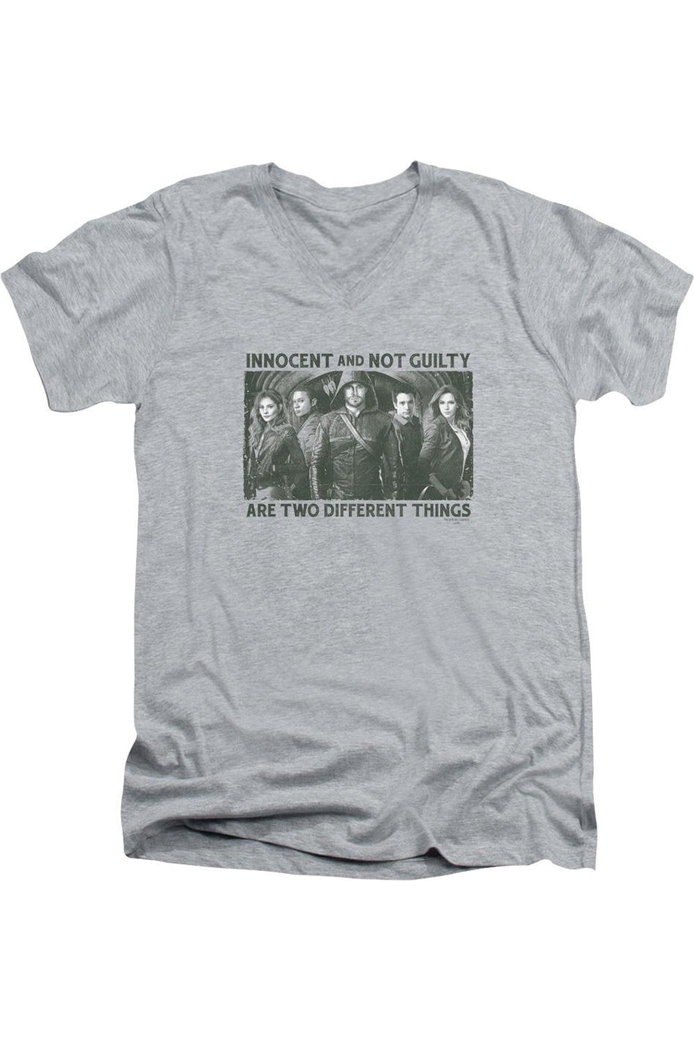 Футболка Arrow Not Guilty с коротким рукавом и V-образным вырезом для взрослых из хлопка премиум-класса Gildan, цвет athletic heather
Футболка Arrow Not Guilty с коротким рукавом и V-образным вырезом для взрослых из хлопка премиум-класса Gildan, цвет athletic heather