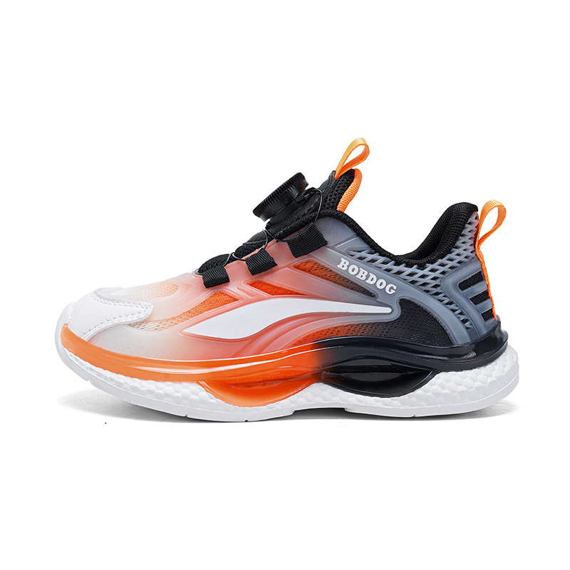 Легкие, амортизирующие, дышащие, износостойкие, низкие баскетбольные кроссовки для детей BOBDOG, черный/оранжевый
Легкие, амортизирующие, дышащие, износостойкие, низкие баскетбольные кроссовки для детей BOBDOG, черный/оранжевый