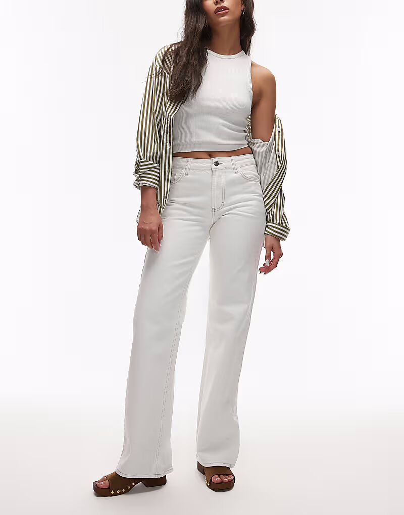 Джинсы Ember с низкой посадкой цвета слоновой кости Topshop
Джинсы Ember с низкой посадкой цвета слоновой кости Topshop