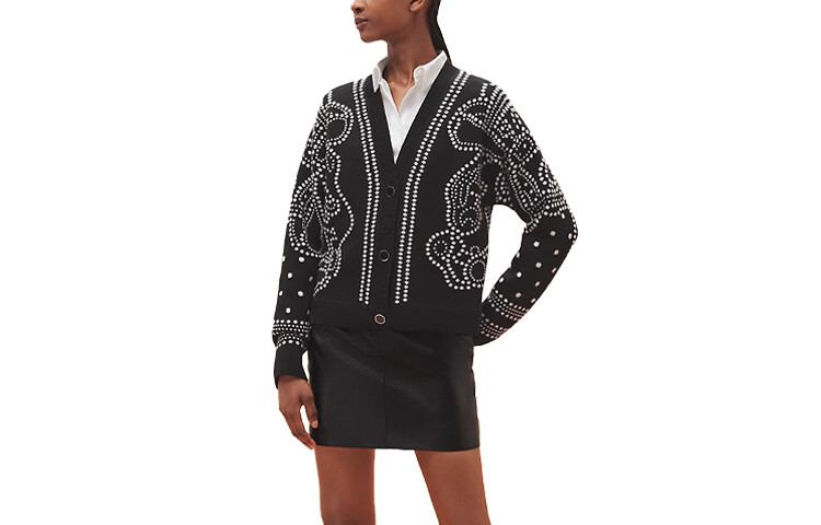 Свитер женский кашемировый Hermes, черный
Свитер женский кашемировый Hermes, черный