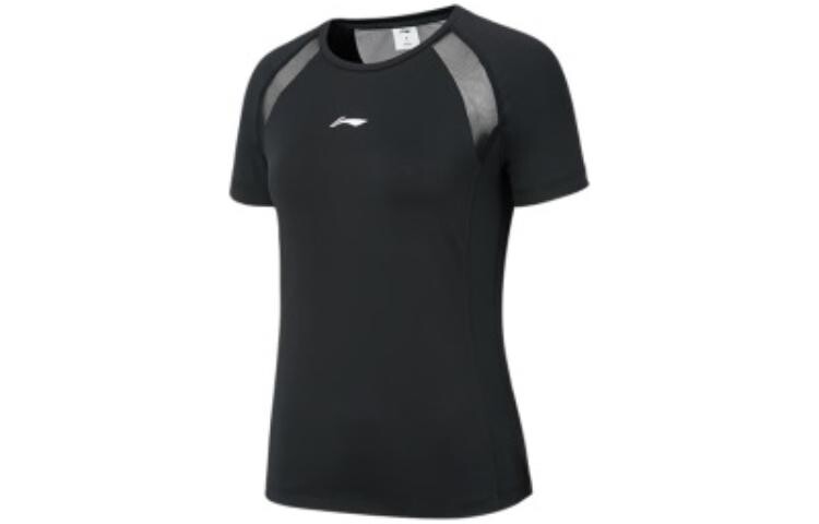 Футболка женская черная Lining 
Футболка женская черная Lining