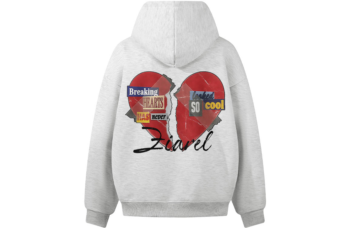 Толстовка Unisex Hooded Moderate Heavyweight ZIAREL, белый heather серый
Толстовка Unisex Hooded Moderate Heavyweight ZIAREL, белый heather серый