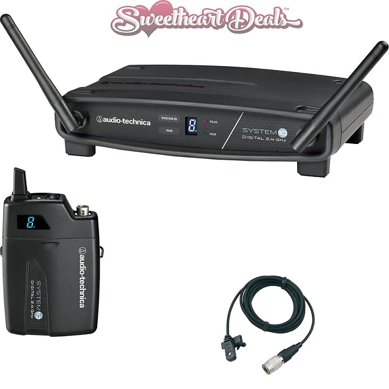 Беспроводная петличная микрофонная система Audio-Technica ATW-1101/L System 10 Digital Wireless Lavalier Microphone System
Беспроводная петличная микрофонная система Audio-Technica ATW-1101/L System 10 Digital Wireless Lavalier Microphone System