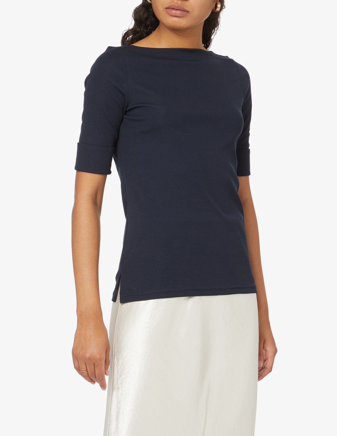 Хлопковый топ Judy с вырезом-лодочкой Lauren Ralph Lauren, синий
Хлопковый топ Judy с вырезом-лодочкой Lauren Ralph Lauren, синий