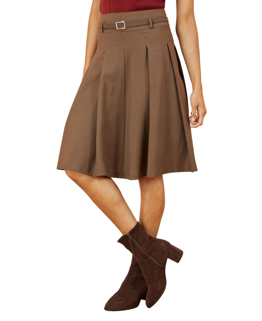 Женская плиссированная юбка миди Yumi, Brown
Женская плиссированная юбка миди Yumi, Brown