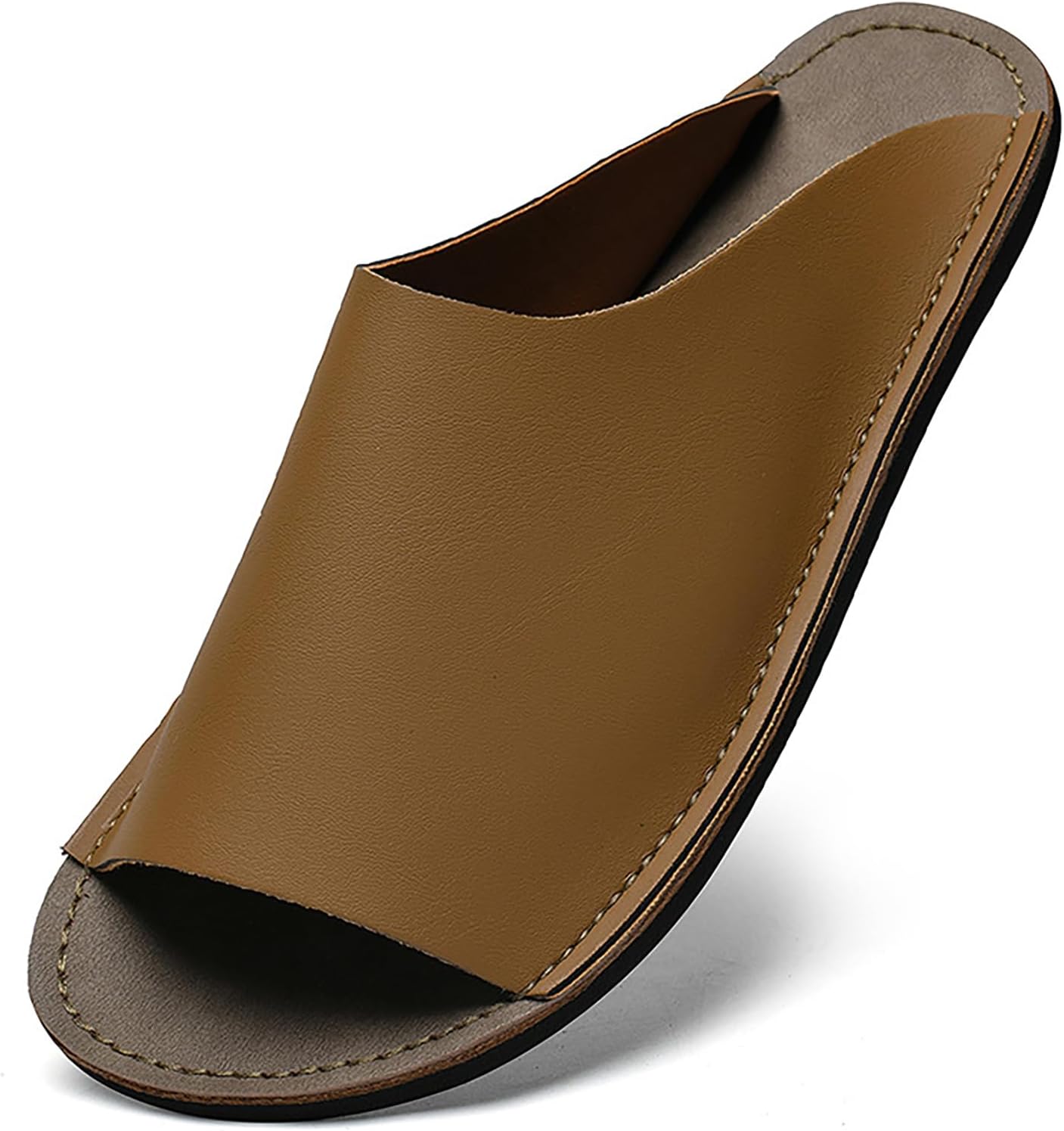 Мужские сандалии QEOSNBX из натуральной кожи, классические с плоской подошвой, открытым носком, удобные, с мягкой подошвой, противоскользящие, повседневные, легкие, для пляжа, прогулок и отпуска летом, хаки
Мужские сандалии QEOSNBX из натуральной кожи, классические с плоской подошвой, открытым носком, удобные, с мягкой подошвой, противоскользящие, повседневные, легкие, для пляжа, прогулок и отпуска летом, хаки