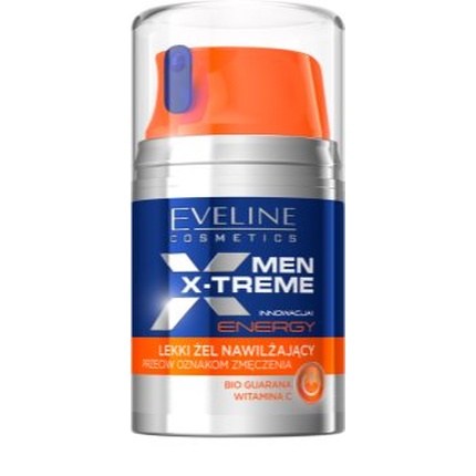 Men X-Treme Увлажняющий гель-крем против усталости 50 мл Eveline Cosmetics
Men X-Treme Увлажняющий гель-крем против усталости 50 мл Eveline Cosmetics