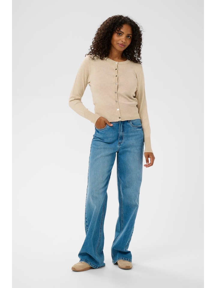 Kaffe Кардиган KAlizza, стандартный крой, цвет «перьевой серый меланж»
Kaffe Кардиган KAlizza, стандартный крой, цвет «перьевой серый меланж»