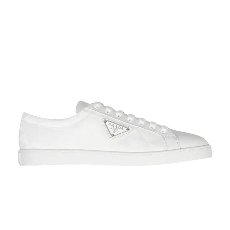 Кроссовки Prada Brushed Leather Sneaker, White
Кроссовки Prada Brushed Leather Sneaker, White