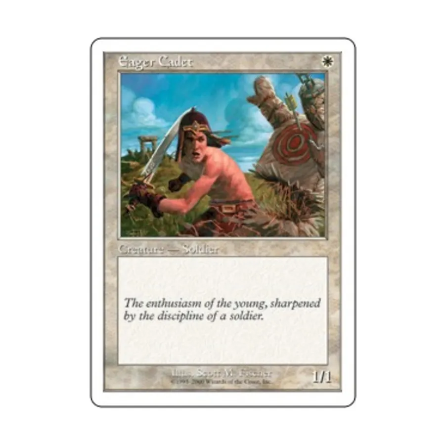 CCG Стремительный кадет (К), MTG - Starter Series (2000)
CCG Стремительный кадет (К), MTG - Starter Series (2000)